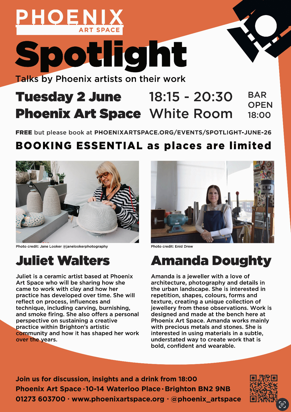Juliet Walters and Amanda Doughty Spotlight Talk
