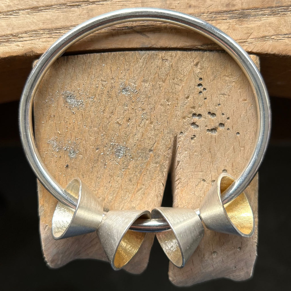 Classic Four Cone Element Bangle