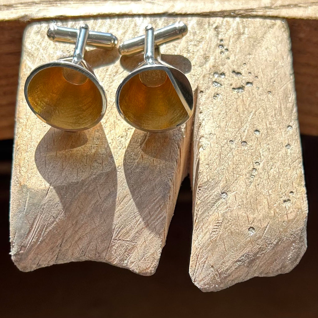 Mismatch Cone Cufflinks NYC
