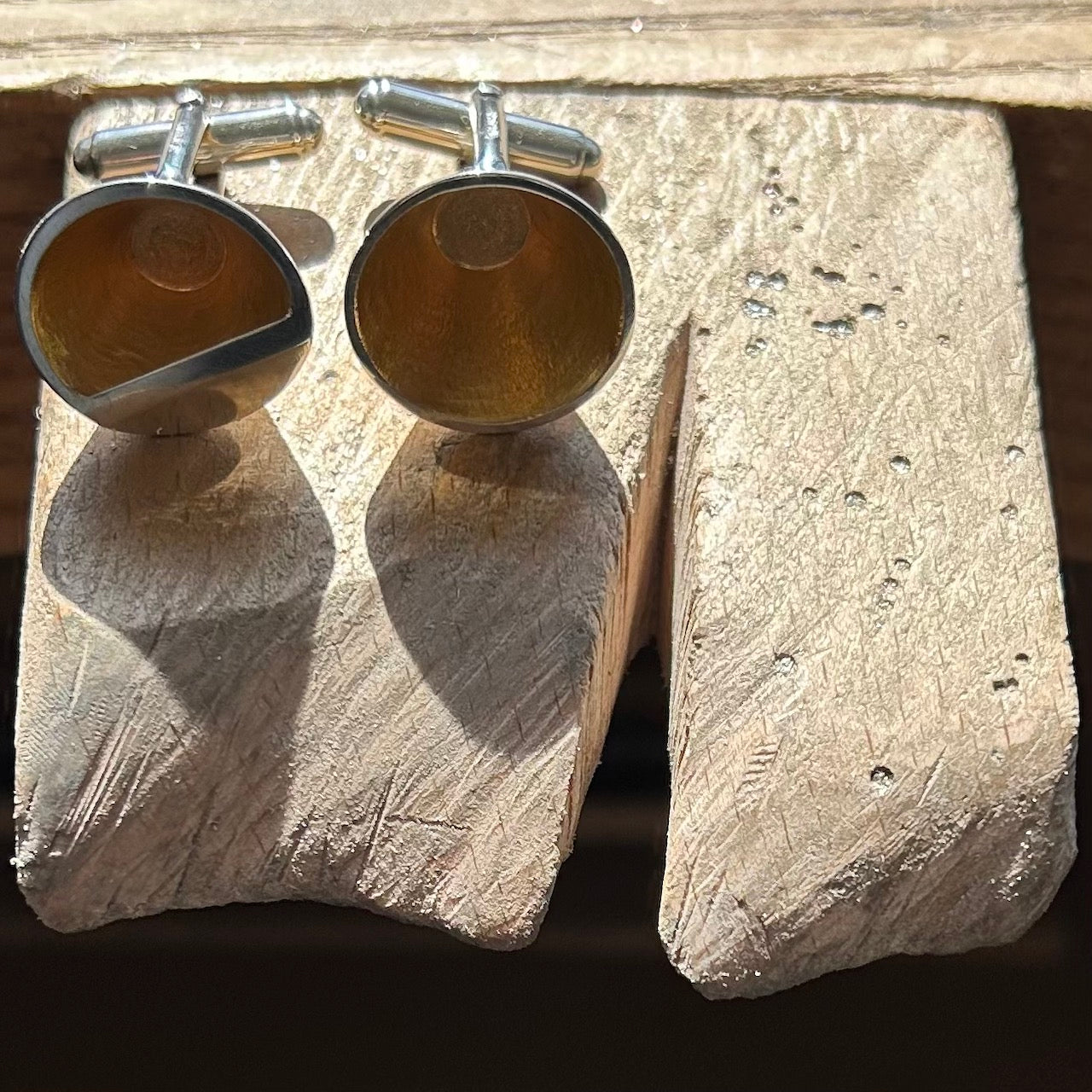 Mismatch Cone Cufflinks NYC