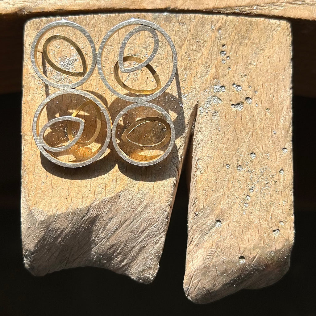 Layered Calyx Brooch NYC