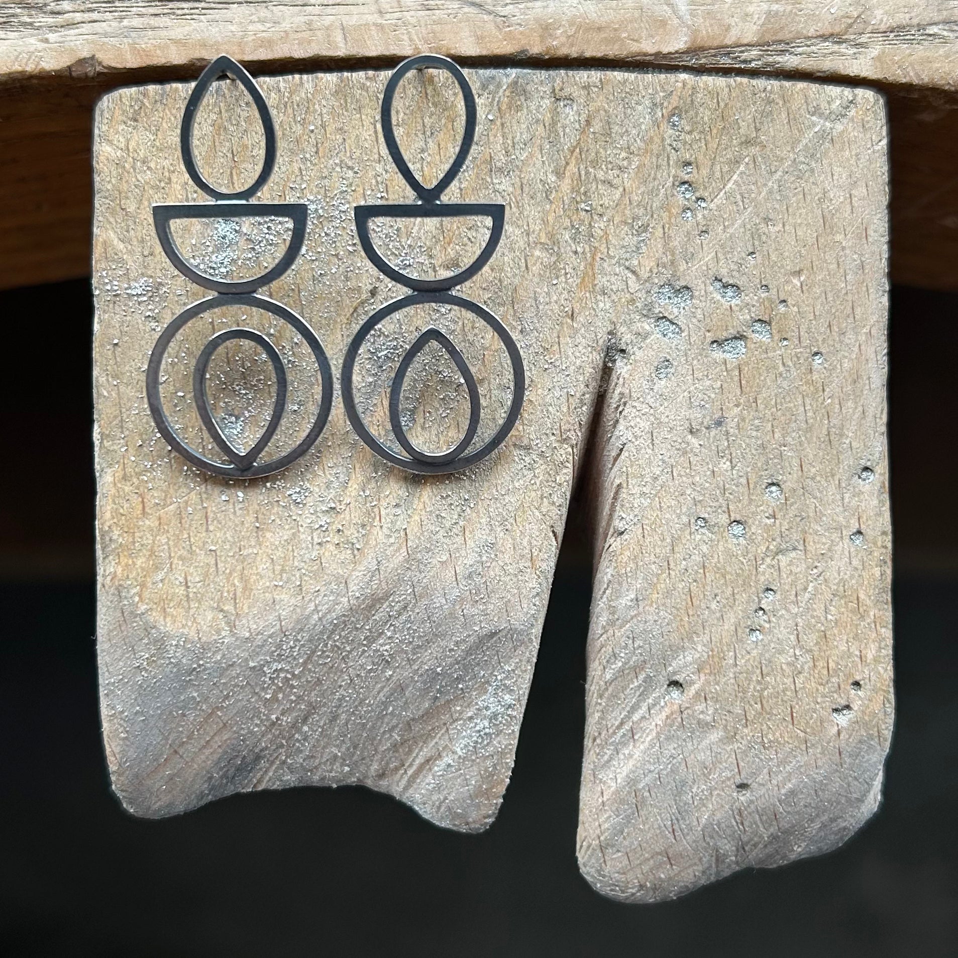 Totem Asymmetric Earrings