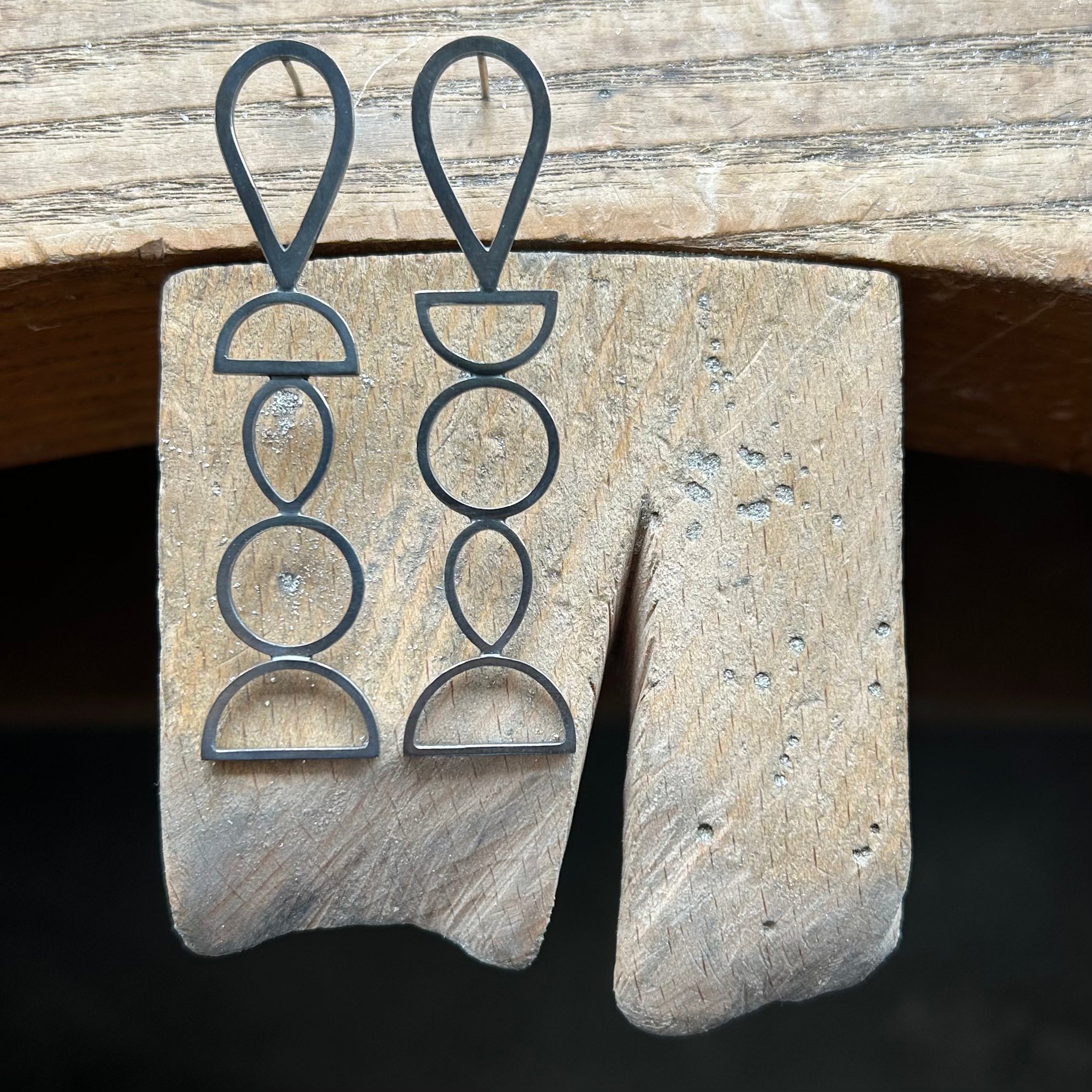 Totem Asymmetric Earrings