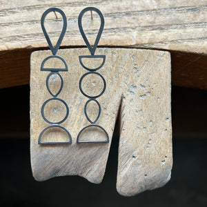 Totem Asymmetric Earrings