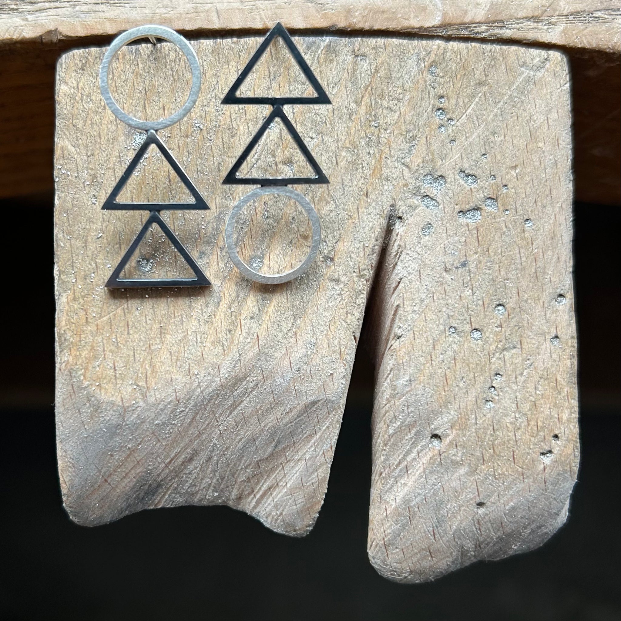 Totem Asymmetric Earrings