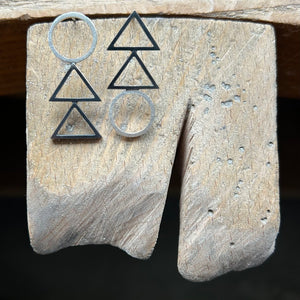 Totem Asymmetric Earrings