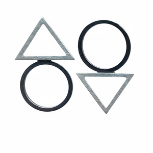Totem Asymmetric Earrings