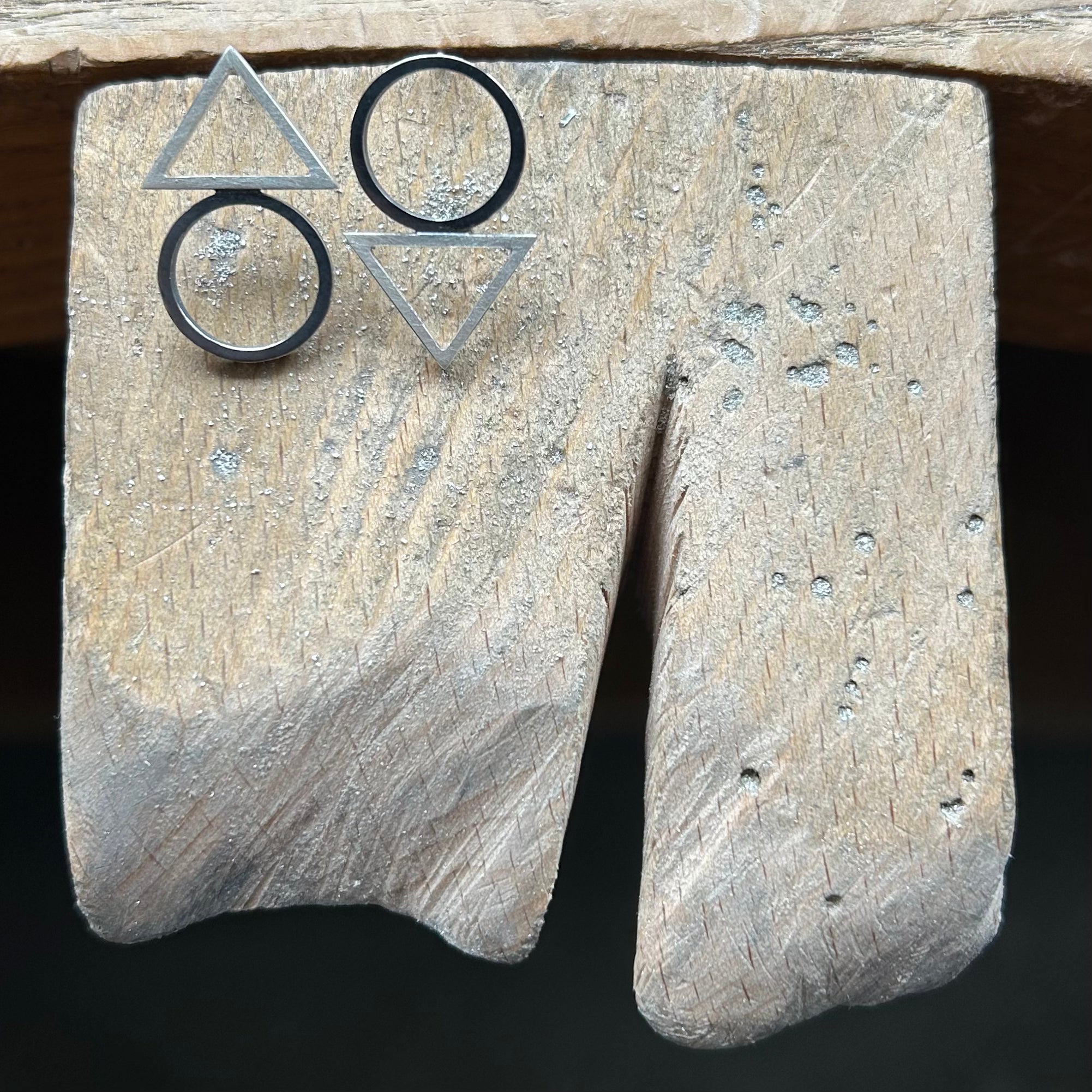 Totem Asymmetric Earrings
