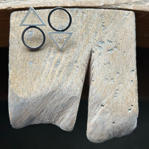 Totem Asymmetric Earrings