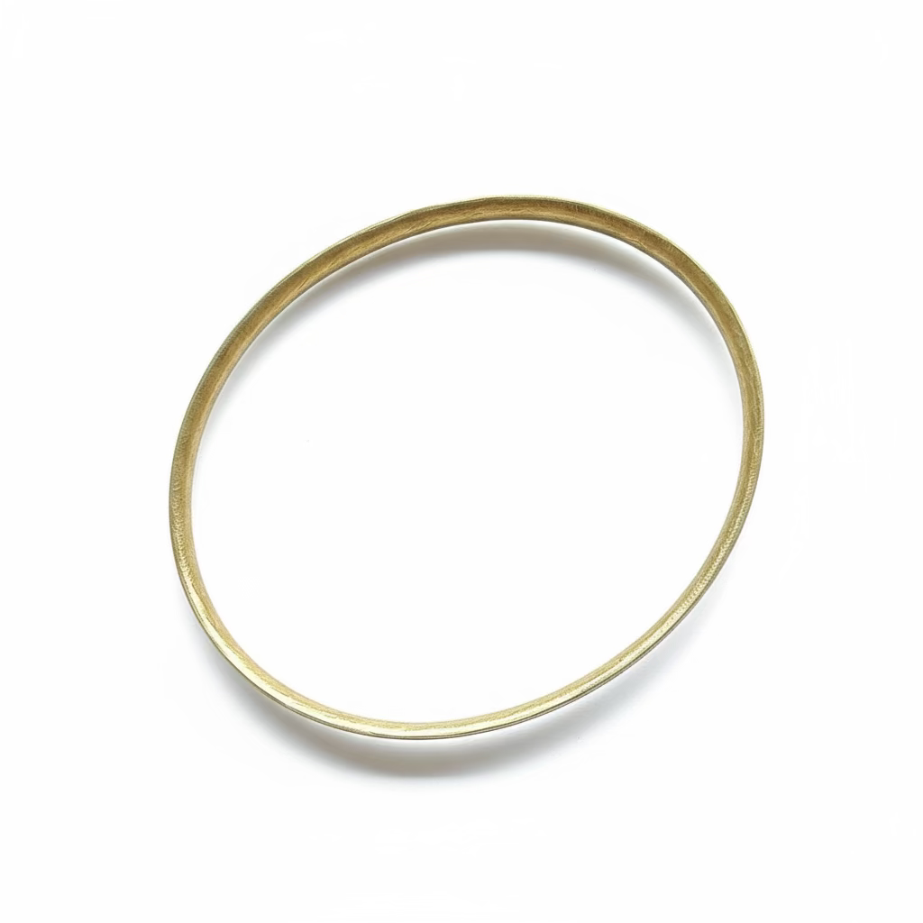 Signature Single Bangle, Oval
