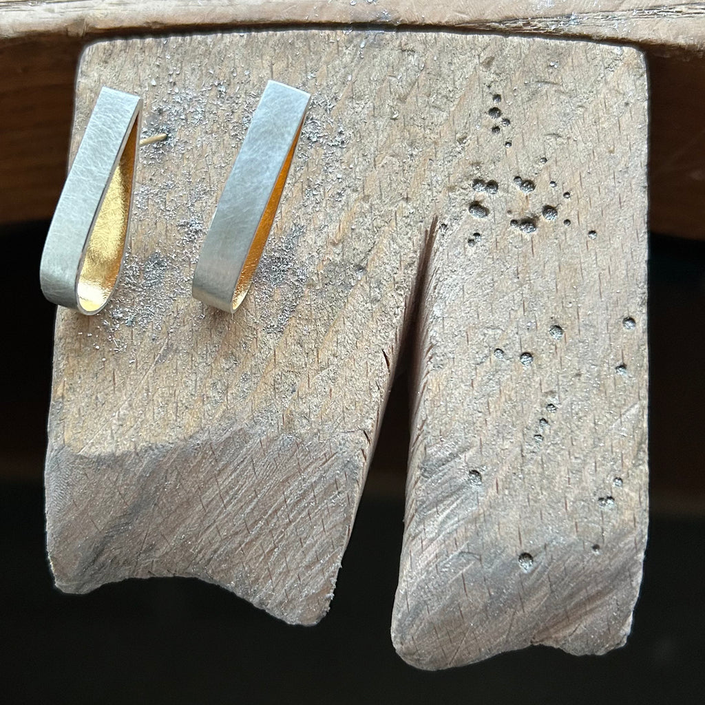 Long Pear Earrings