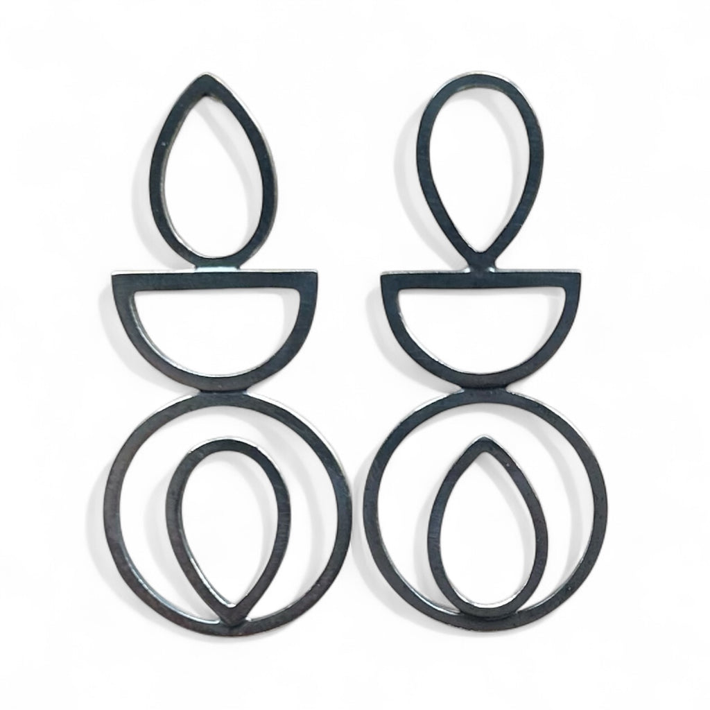 Totem Asymmetric Earrings