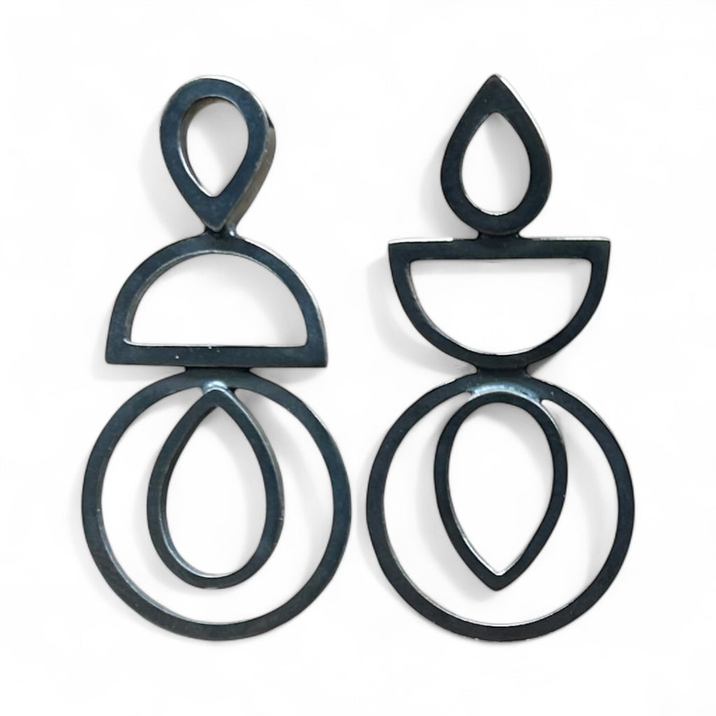 Totem Asymmetric Earrings