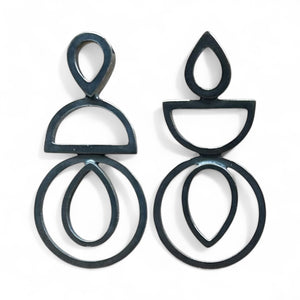 Totem Asymmetric Earrings