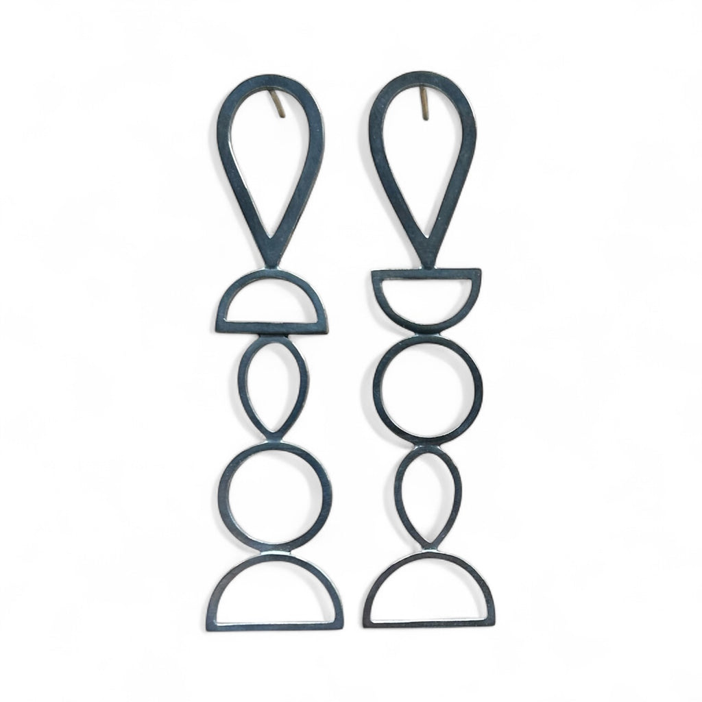 Totem Asymmetric Earrings