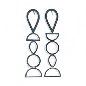 Totem Asymmetric Earrings