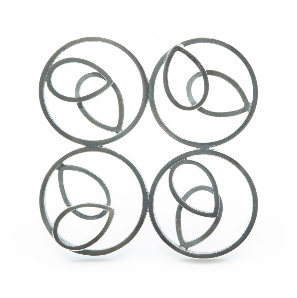 Layered Calyx Brooch