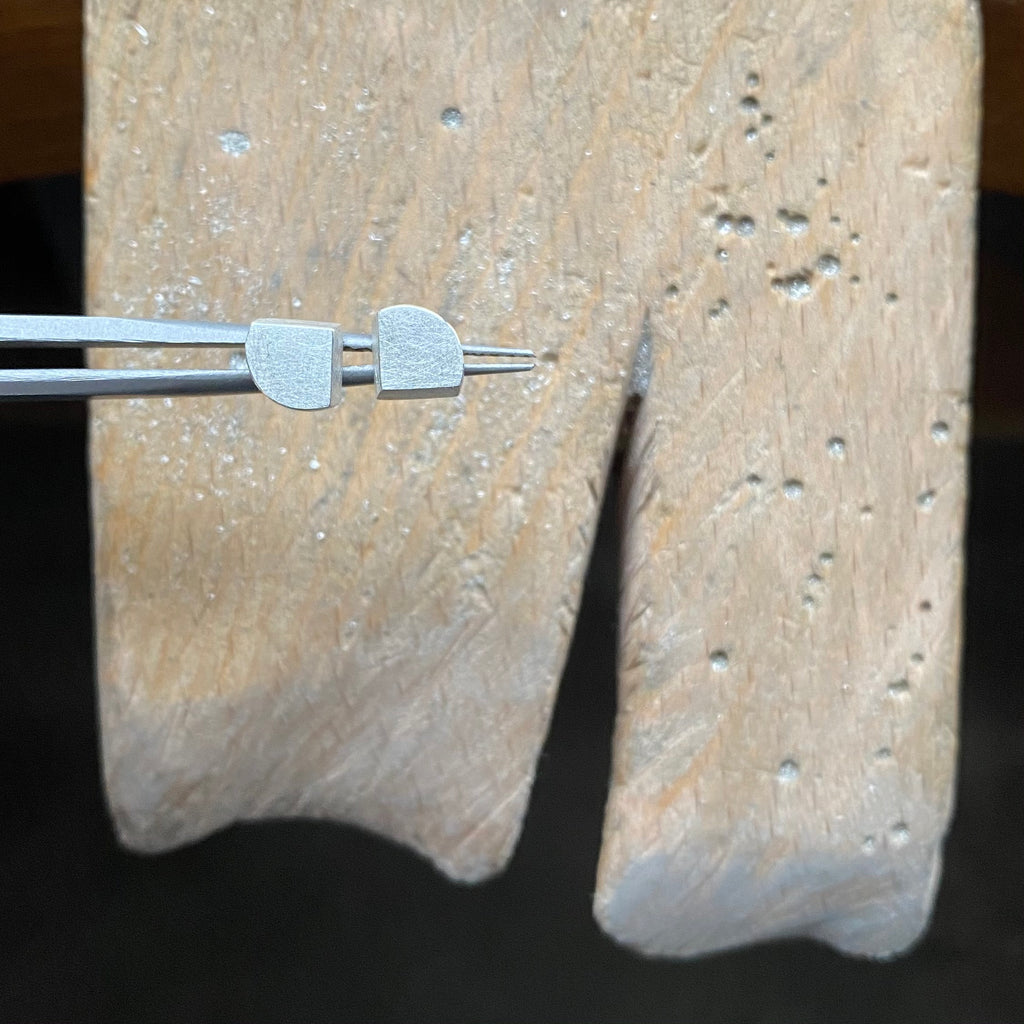 Silver Arc Studs