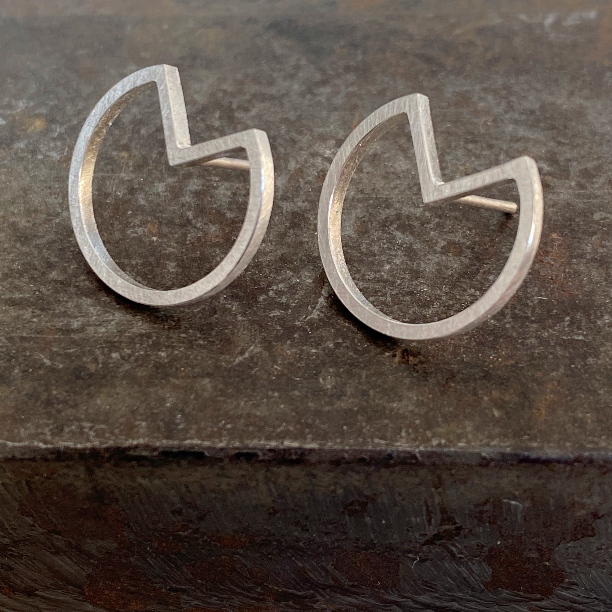 Circle Edit Earrings Slice