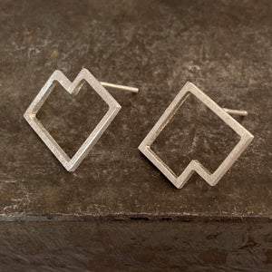 Square Edit Earrings Slice