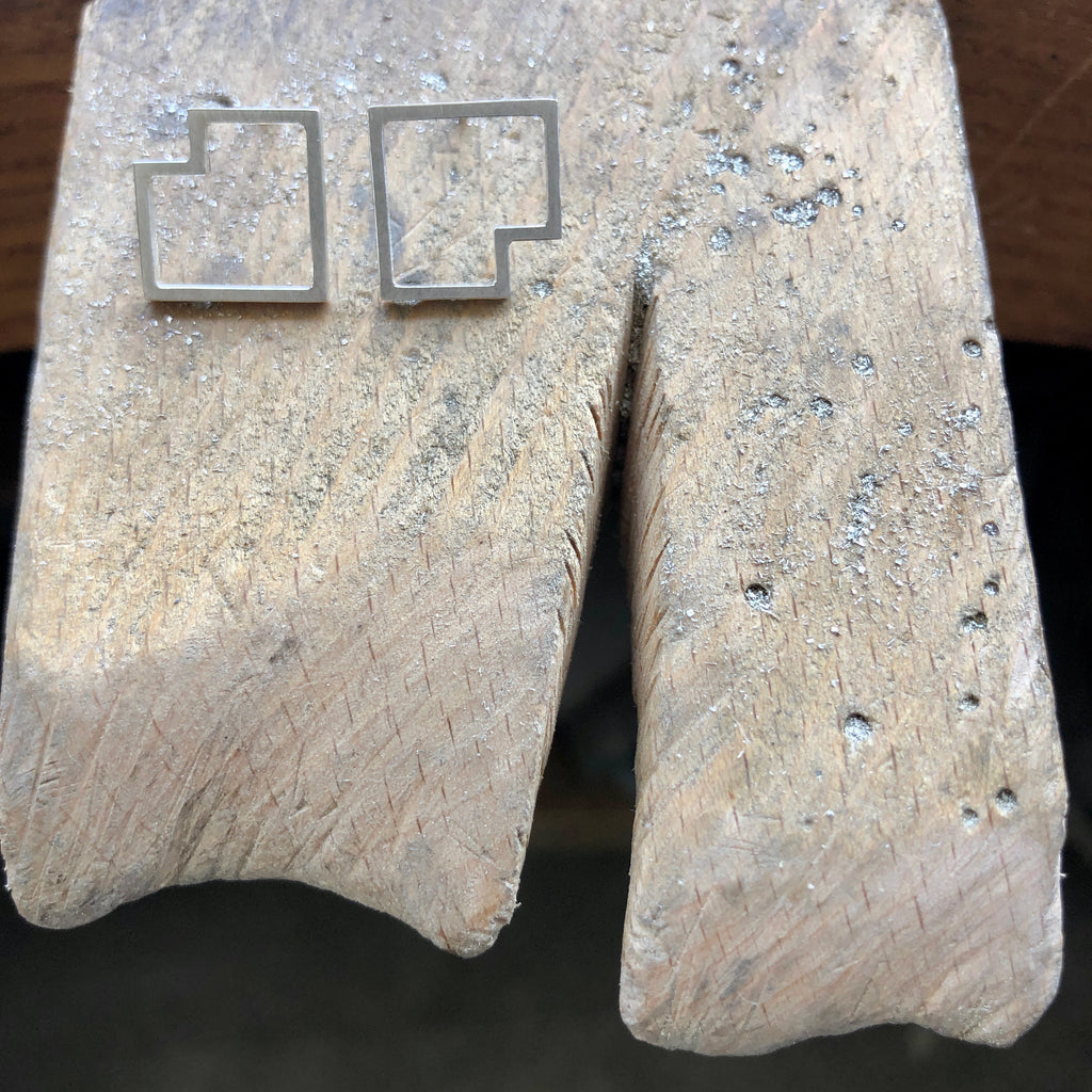 Square Edit Earrings Slice