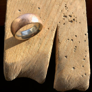 Rich Textured Ring, Rose Gold Vermeil